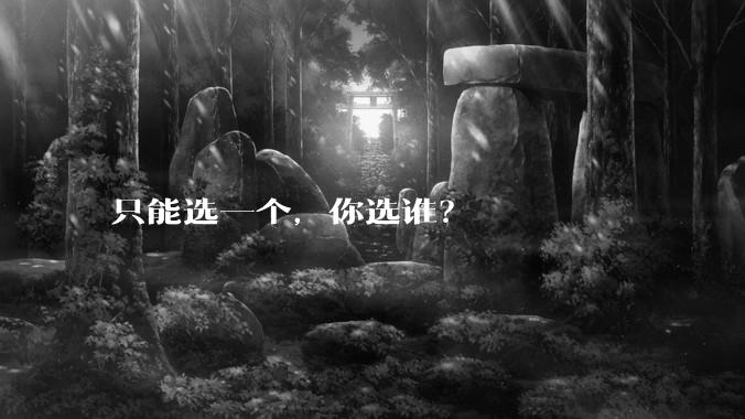 只能选一个，你选谁？