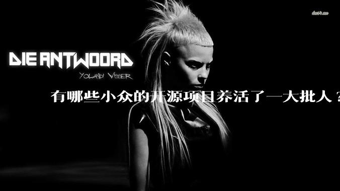 有哪些小众的开源项目养活了一大批人?